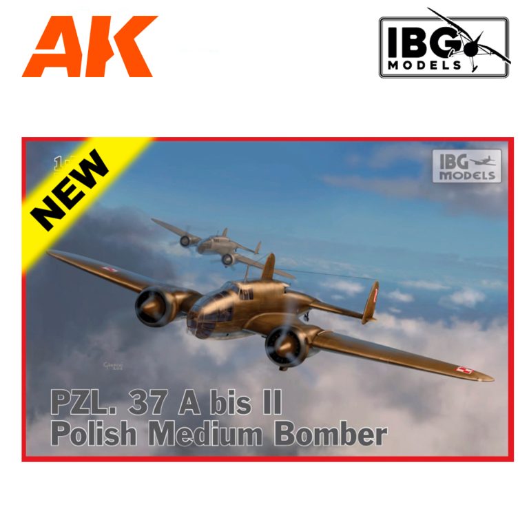 IBG72513 PZL. 37 A bis 2 Los – Polish Bomber Plane 1/72