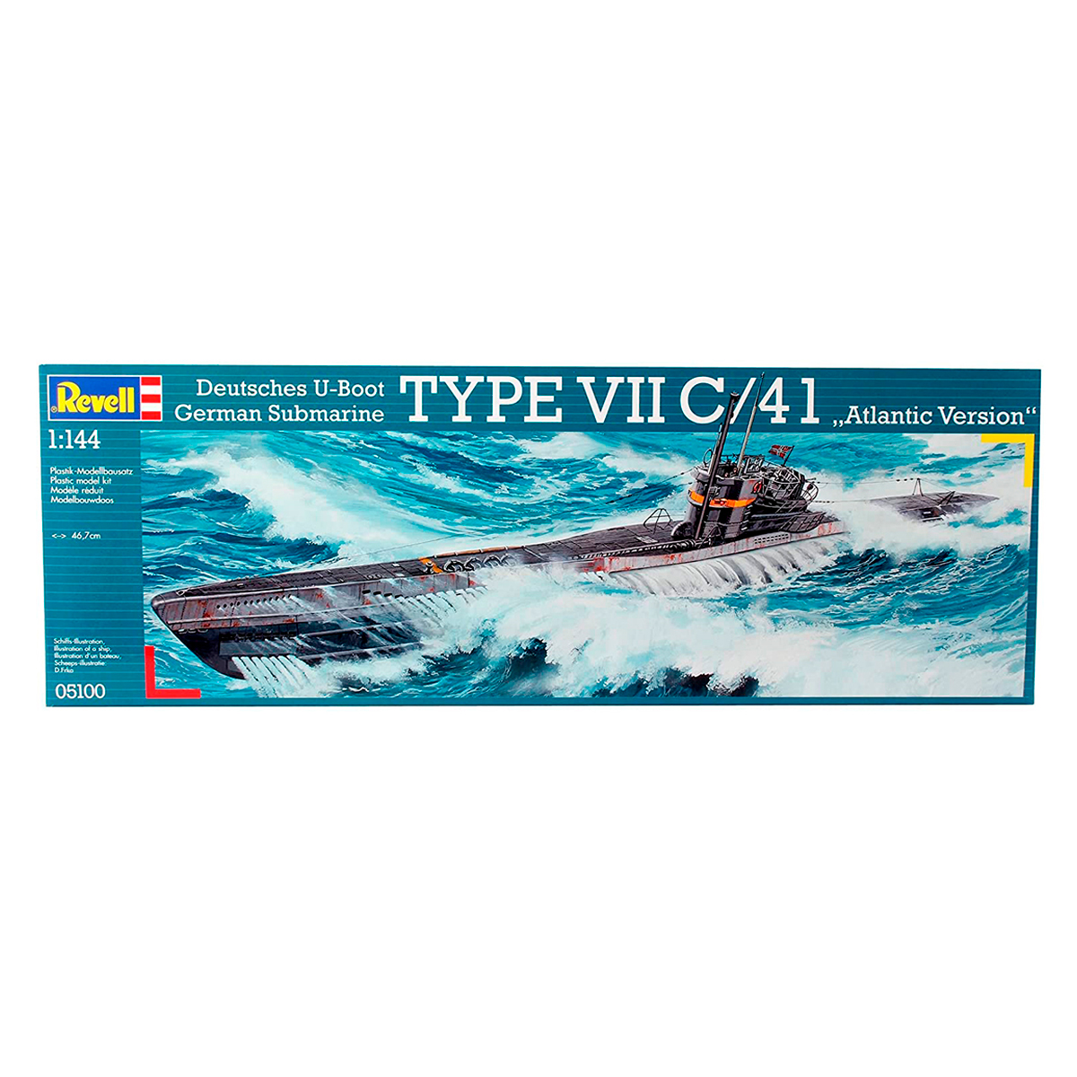 German Submarine Type VII C/41 1/144