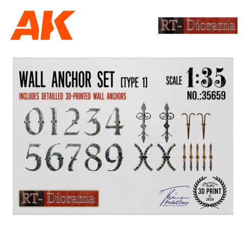 RTD35659 Wall Anchor Set [Type 1]