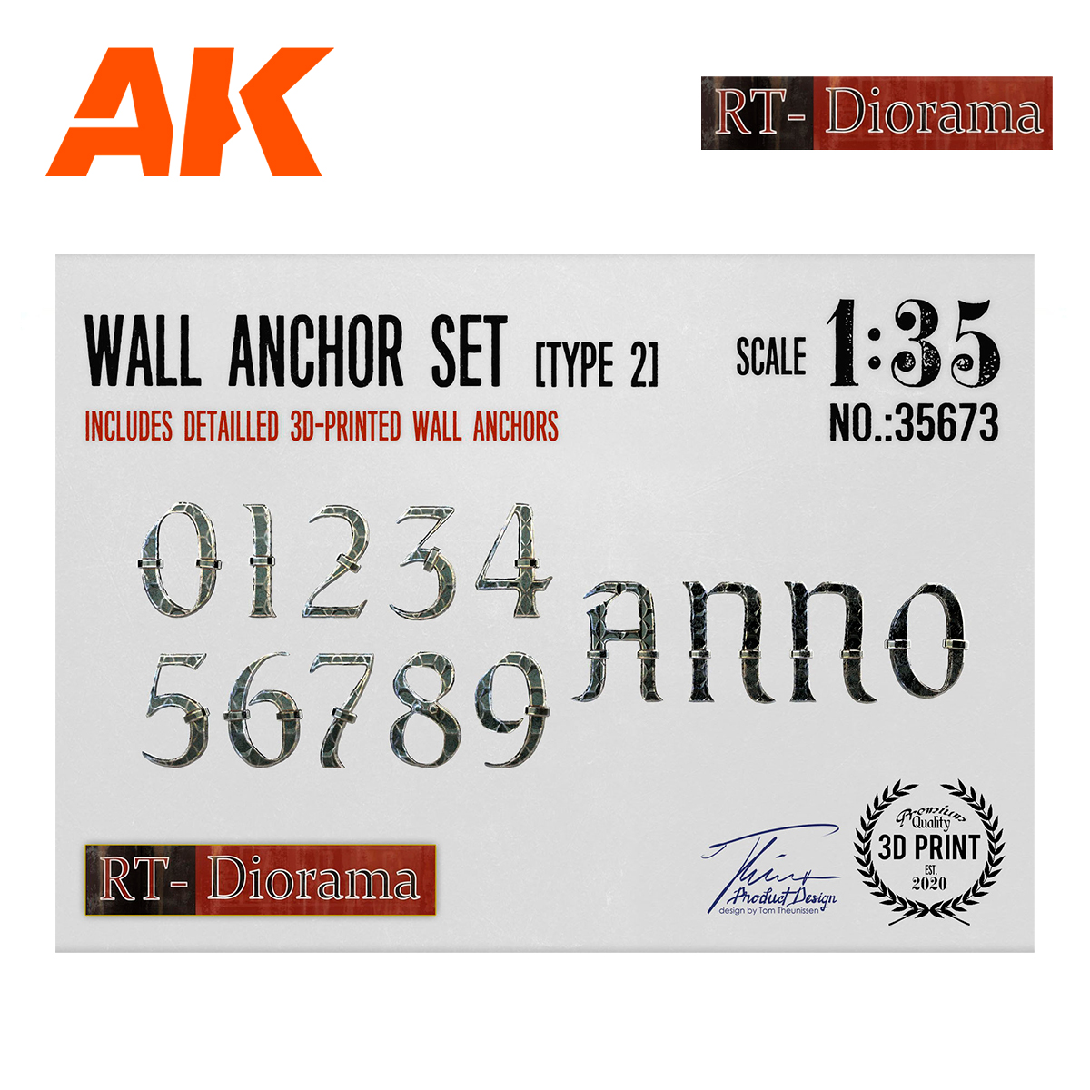 Wall Anchor Set [Type 2] 1/35