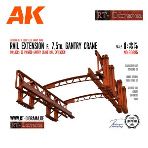 RTD35695 Rail Extension f. 7,5to. Gantry Crane