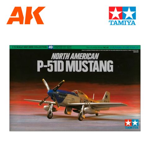 TAM60749 1/72 North American P-51D Mustang