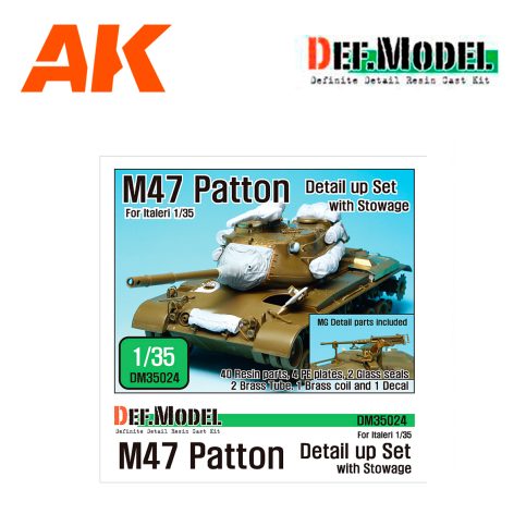DM35024 M47 Patton Detail up set (for Italeri 1/35)