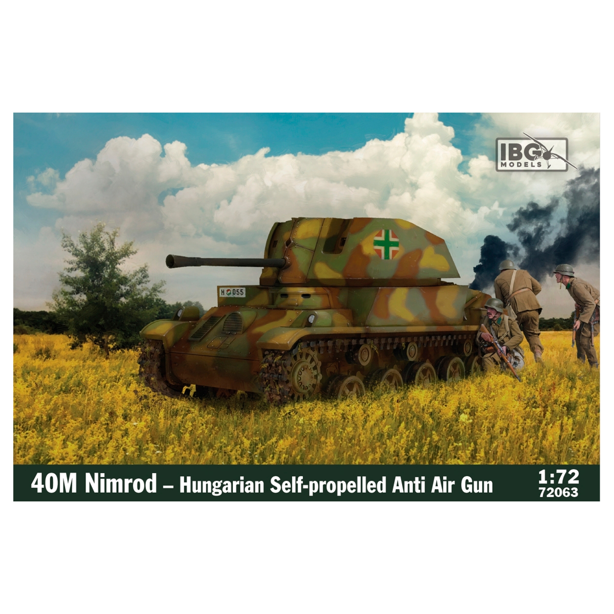40M Nimrod – Hungarian Self-propelled Anti Air Gun 1/72