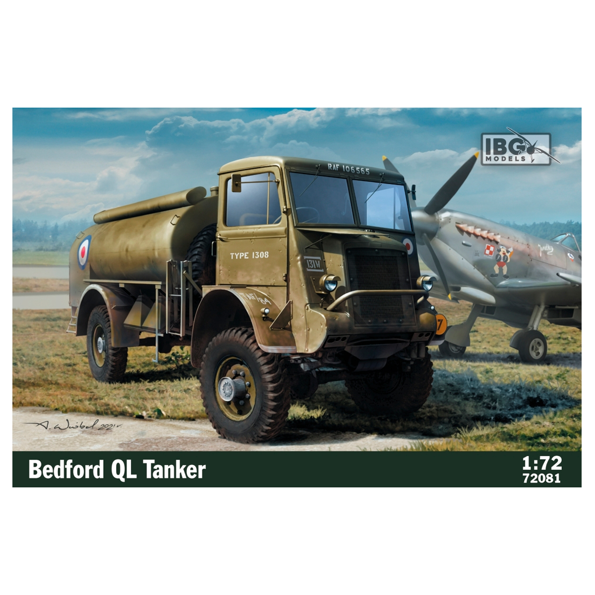 Bedford QL Tanker 1/72
