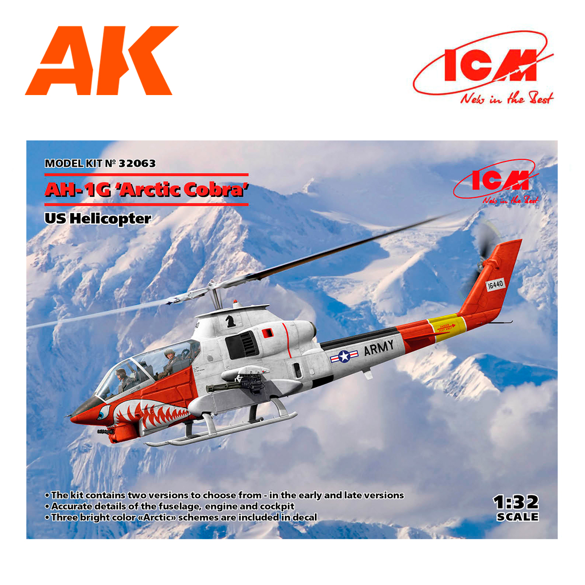 AH-1G ‘Arctic Cobra’, US Helicopter 1/32