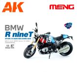 MM MT-003t 1/9 BMW R nineT Option 719 Mars Red/Cosmic Blue (Pre-colored Edition)
