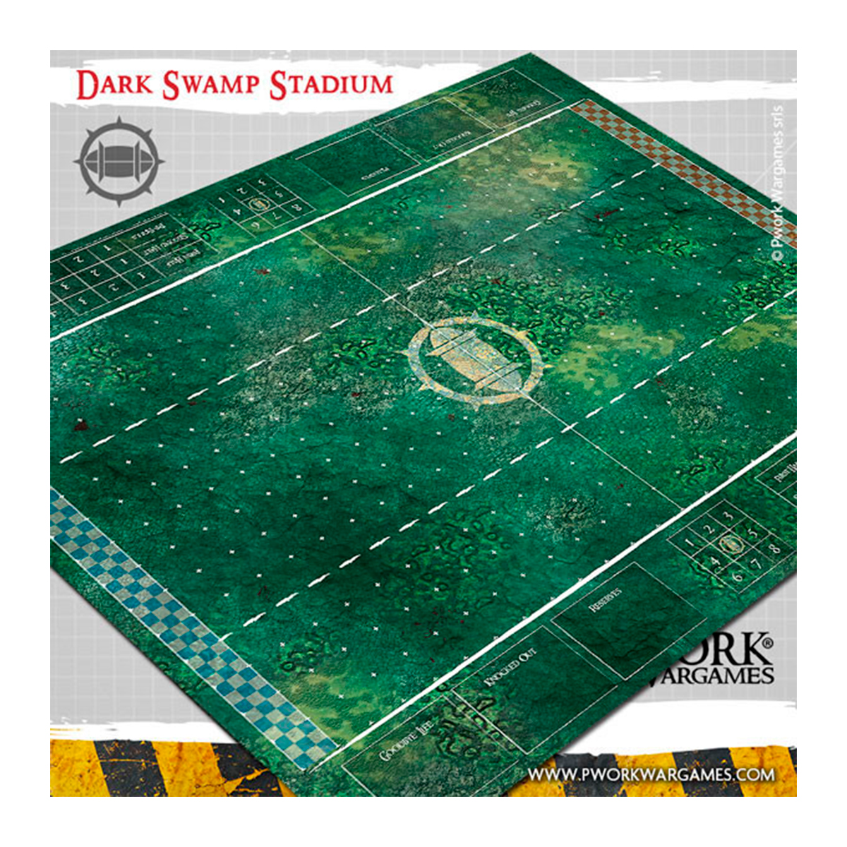 PVC Mat Dark Swamp Stadium