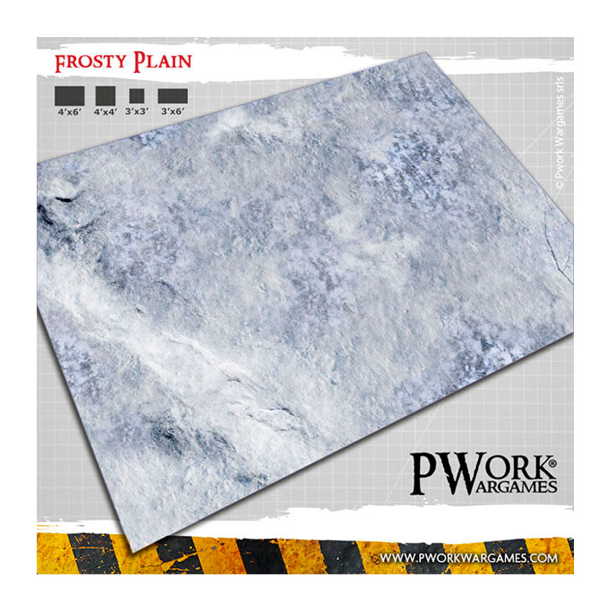 Neoprene Mat Frosty Plain 3×6′