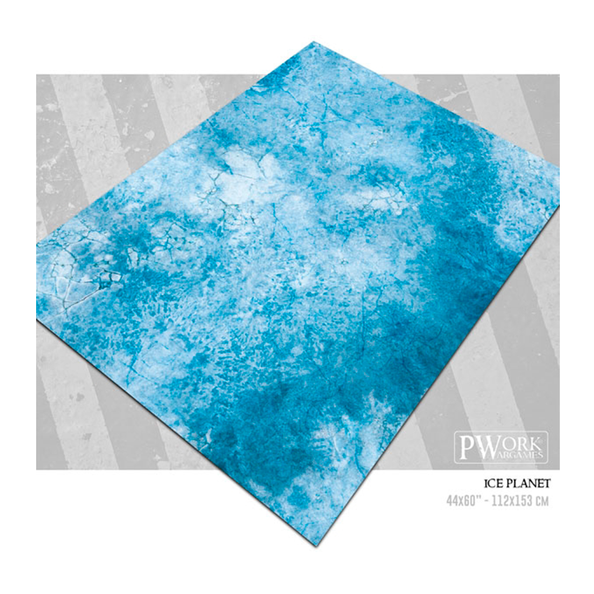 PVC Mat Ice Planet 44×60″