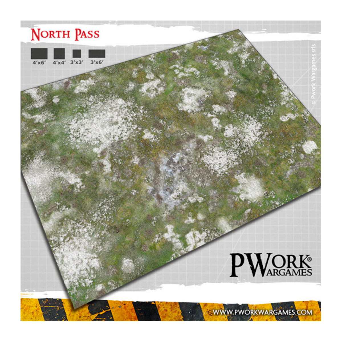 Neoprene Mat North Pass 4×6′