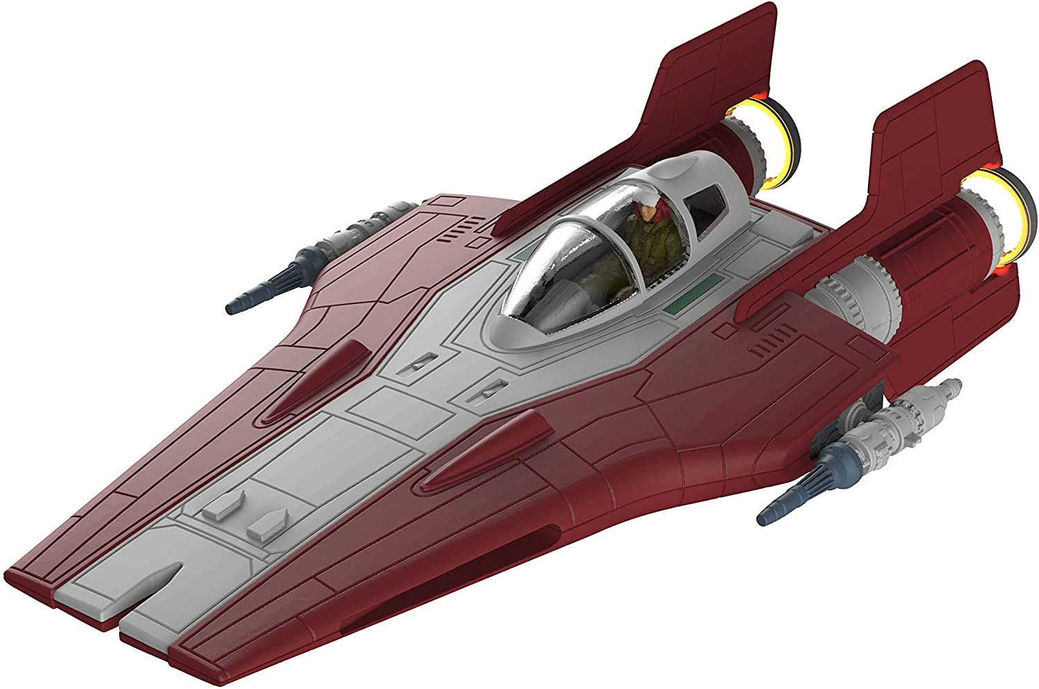 Star Wars Build & Play Kit Resistance A-Wing Fighter Konstruktionsspielzeug NEU 