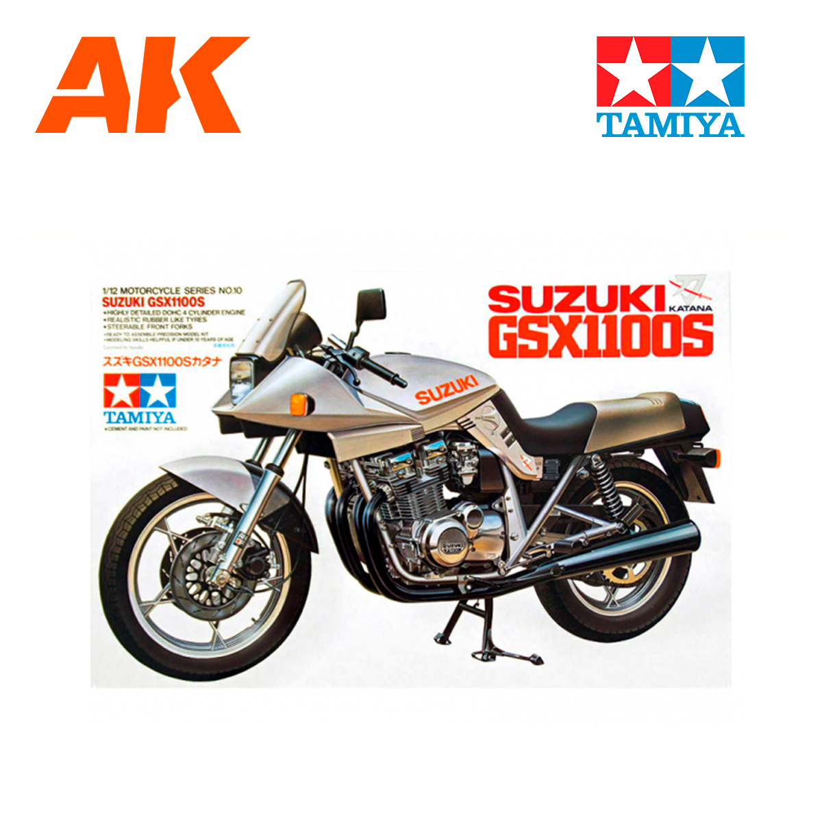 Buy 1/12 Suzuki GSX1100S Katana online for23,95€ | AK-Interactive