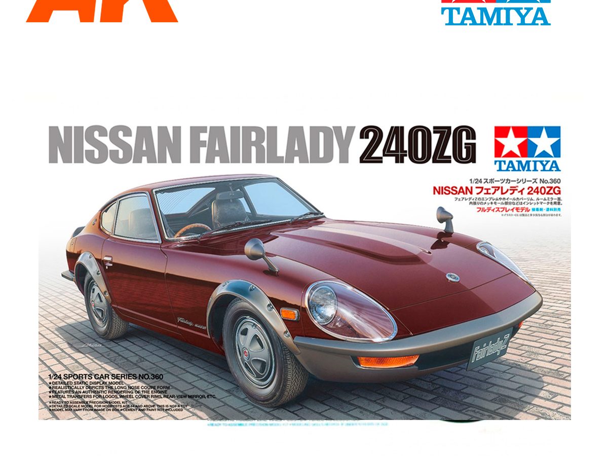 Buy 1/24 Nissan Fairlady 240ZG online for55,95€ | AK-Interactive