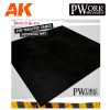 PWGM02400N44X60 Neoprene Mat Paint it Black 44x60"