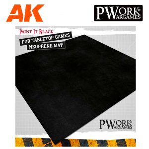 PWGM02400N44X60 Neoprene Mat Paint it Black 44x60"