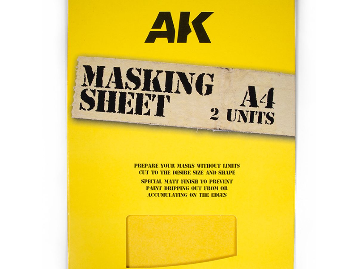 Masking Sheets 3 fogli A4