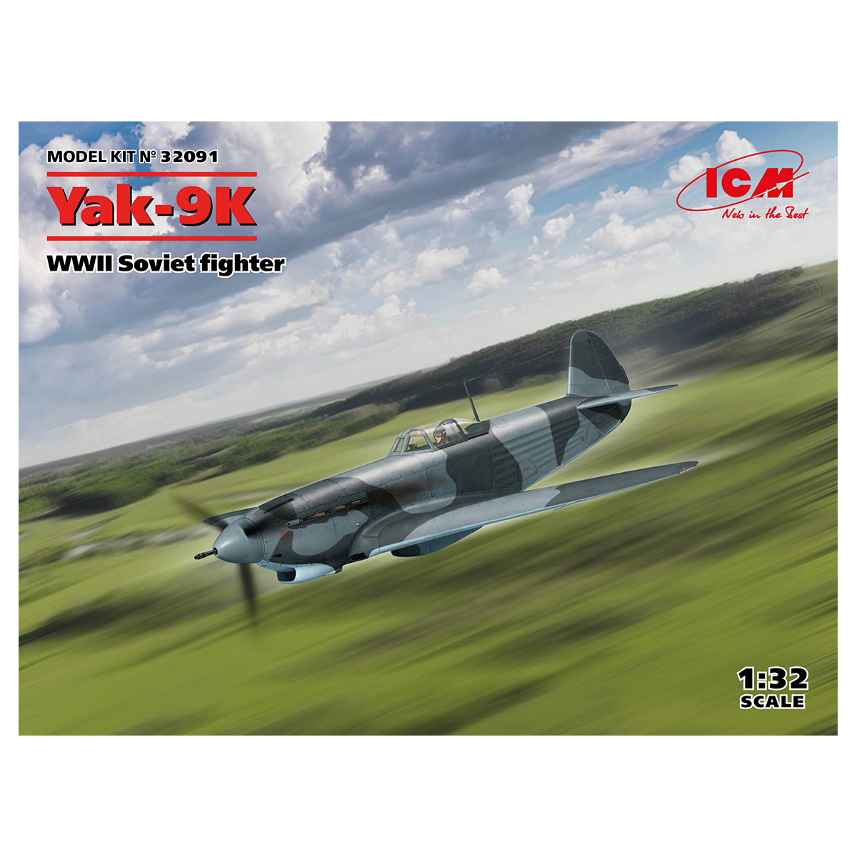 Yak-9K, WWII Soviet fighter 1/32