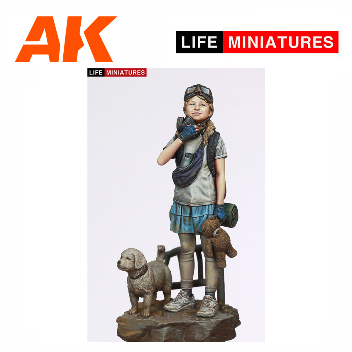 Life Miniatures – BREATH – Post Pandemic Kid (1/12 scale)