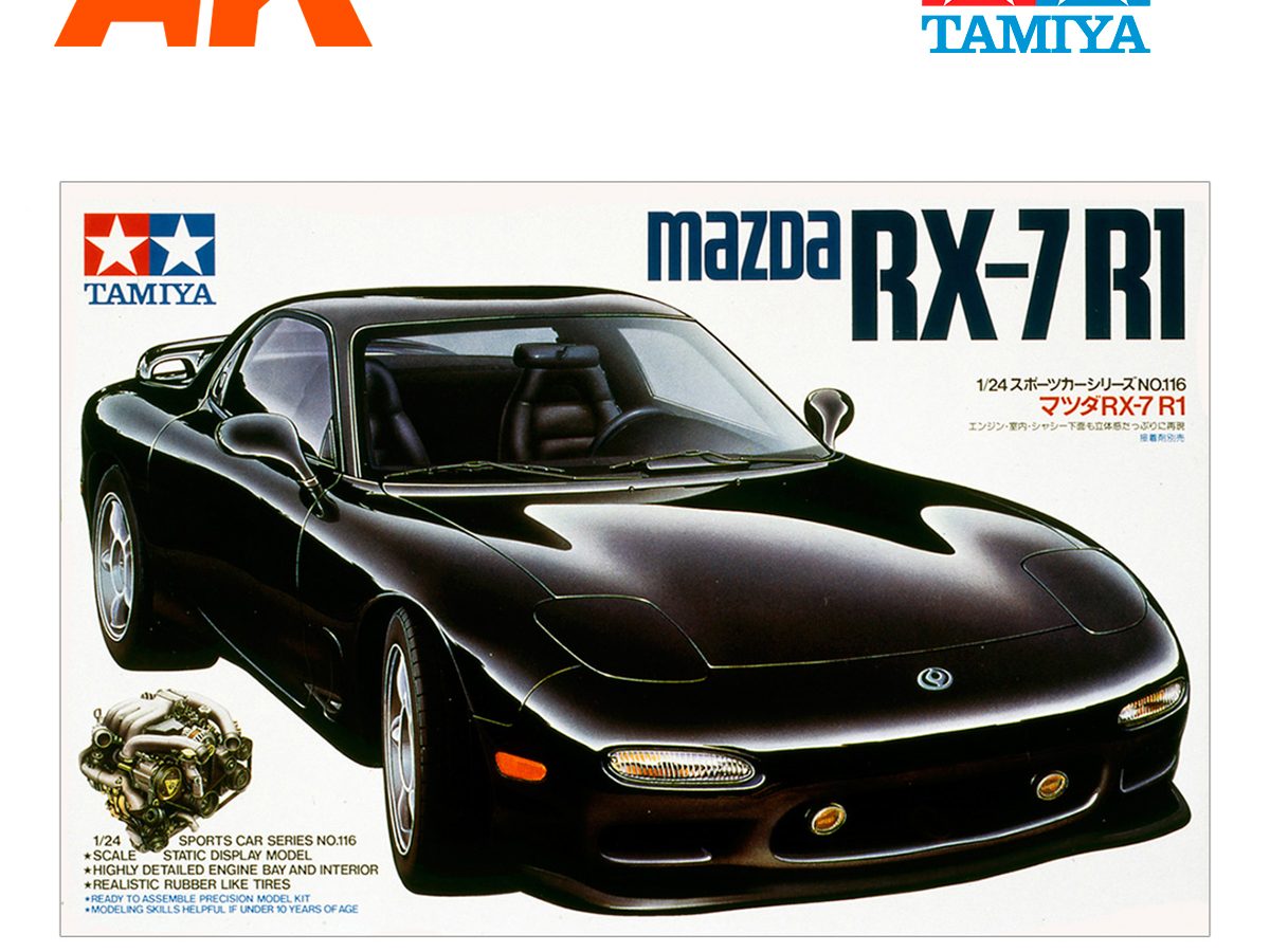 Buy 1/24 Mazda RX-7 R1+ online for21,95€ | AK-Interactive