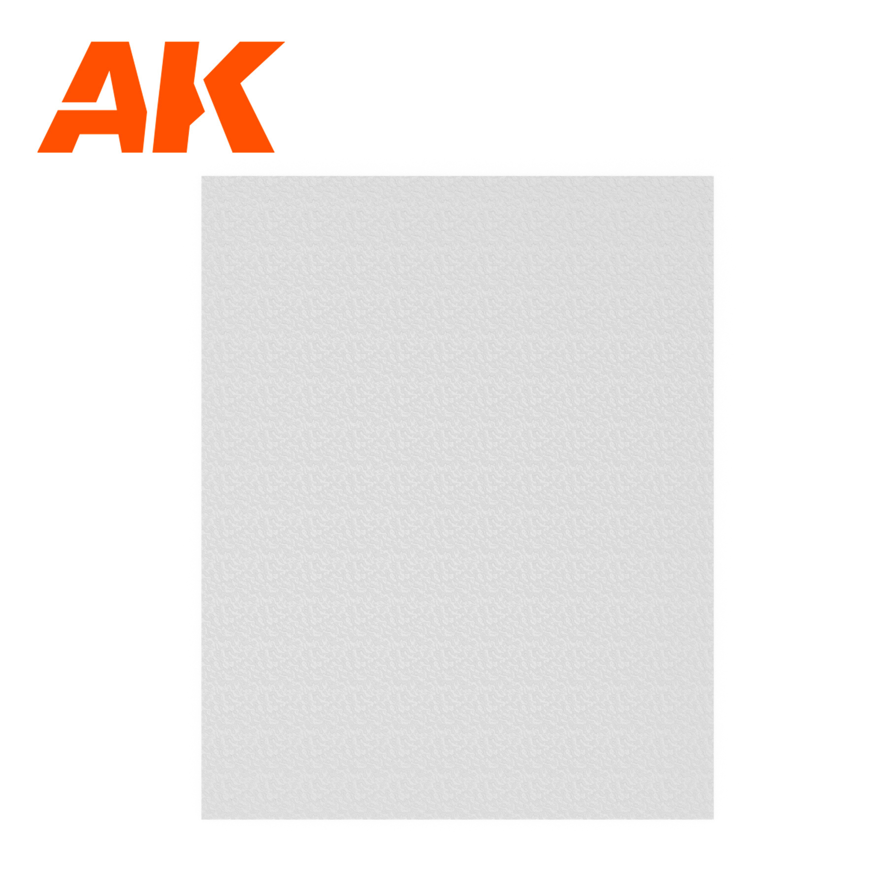 Water Sheet Transparent Fine Water 245 x 195mm / 9.64 x 7.68 “ – TEXTURED ACRYLIC SHEET – 1 Unit 