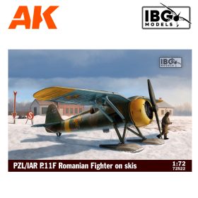IBG72522 PZL/IAR P.11F Romanian Fighter on skis 1/72
