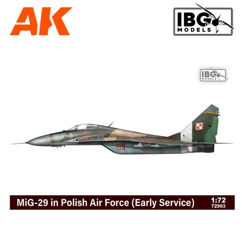 IBG72903 MIG-29 in Polish Air Force Early 1/72