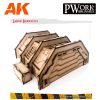 PWTS00602MDF MDF Scenery Large Barracks