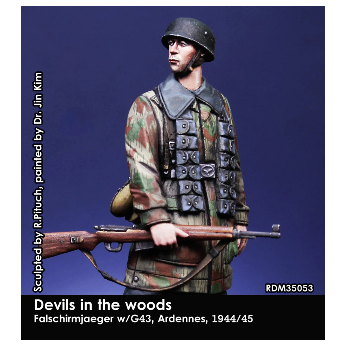 Devils in the Woods 1/35 – Fallschirmjaeger w/G-43, Ardennes 1944/45