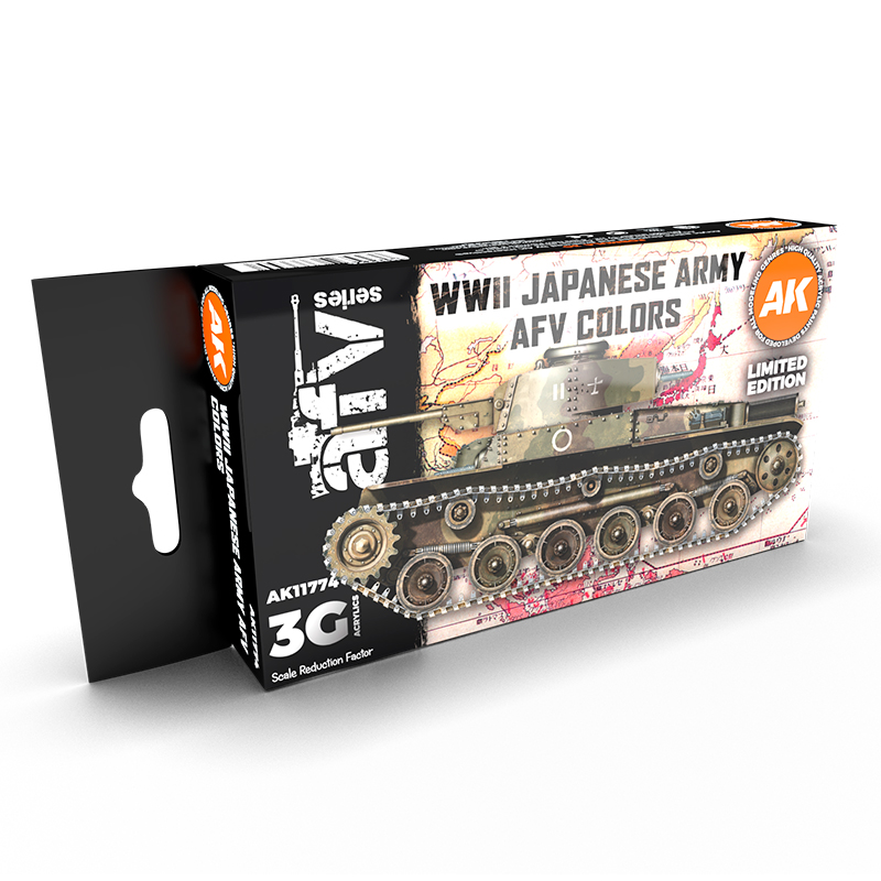WWII JAPANESE ARMY AFV COLORS