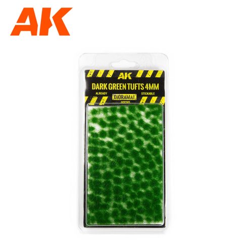 AK8245 DARK GREEN TUFTS 4MM