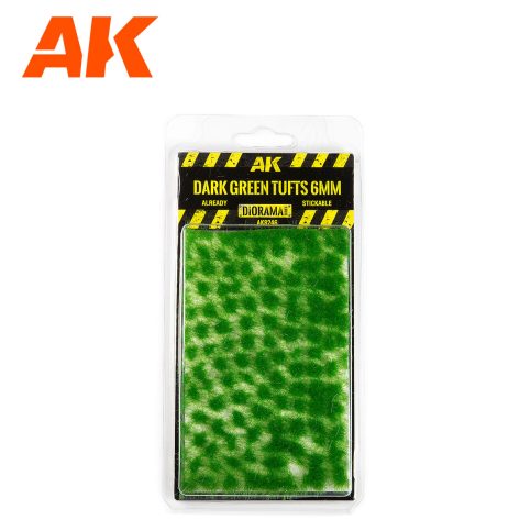 AK8246 DARK GREEN TUFTS 6MM
