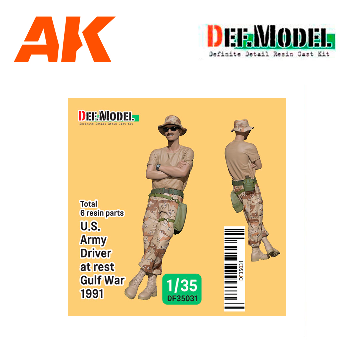 Models 1/35 US Army Drivers 5 Figure Set