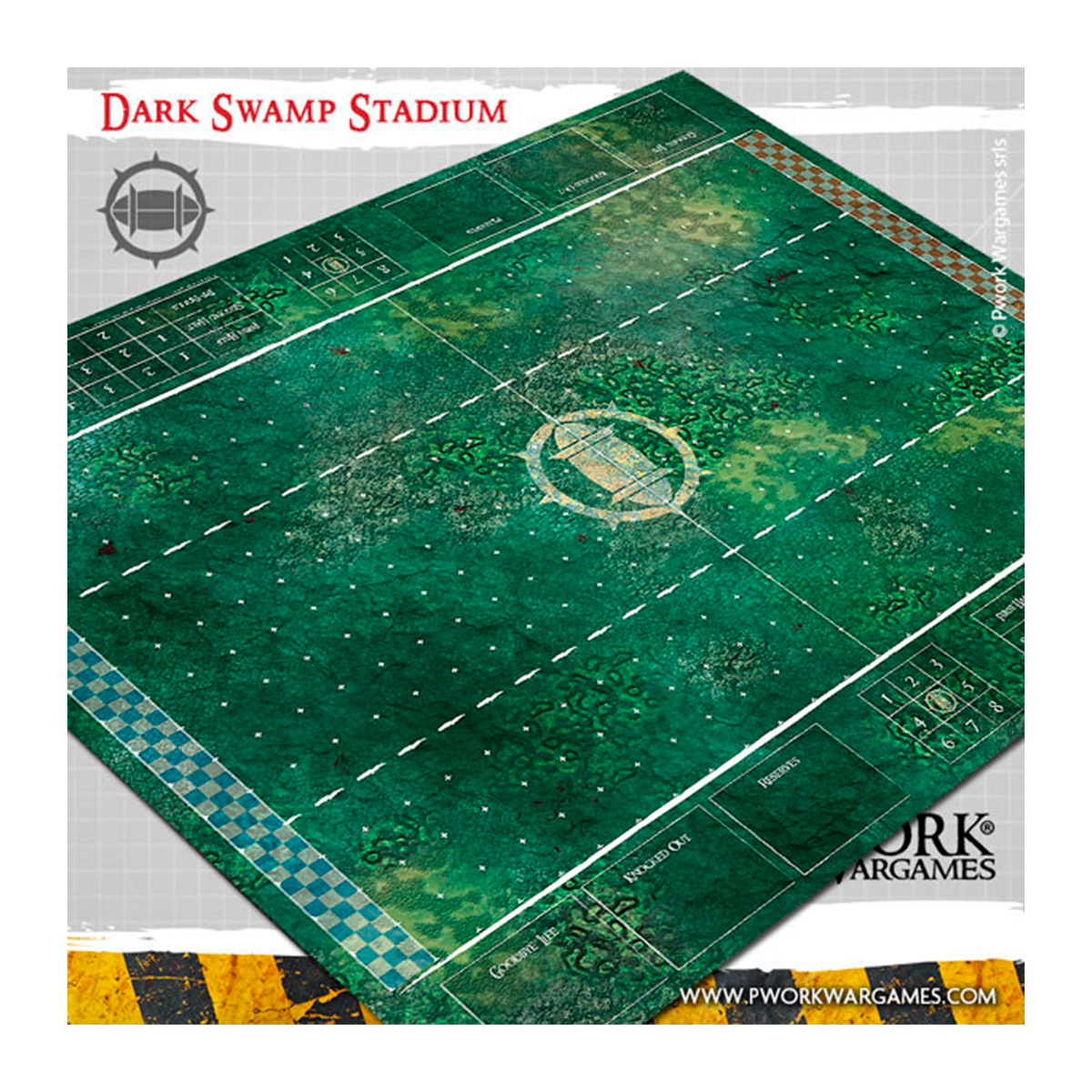 Neoprene Mat Dark Swamp Stadium