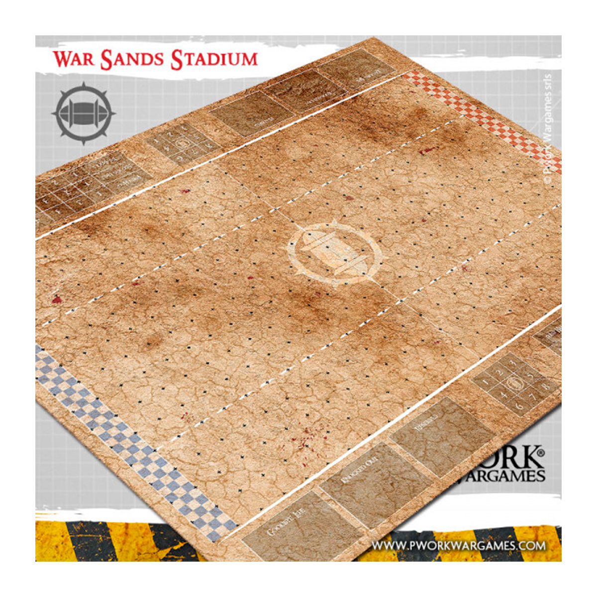 Neoprene Mat War Sands Stadium