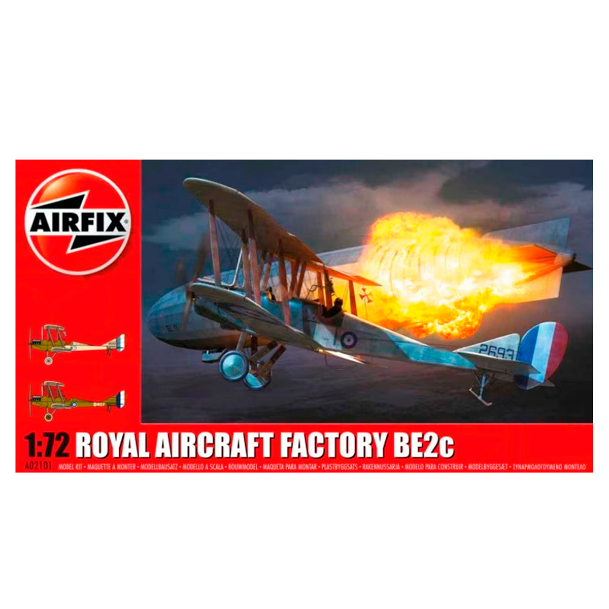 1/72 Royal Aircraft Factory BE2c