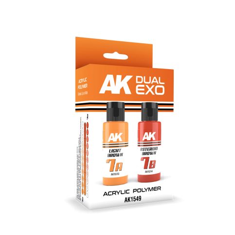 AK1549 LIGHT BROWN & ASTEROID BROWN