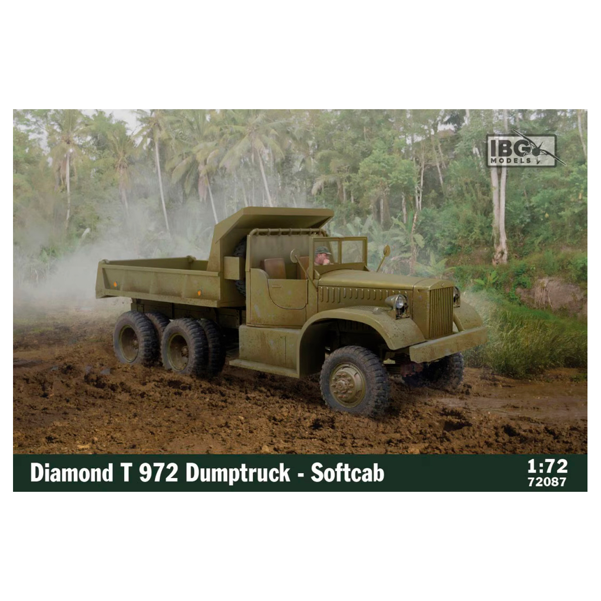 Diamond T972 Dumptruck Softcab 1/72