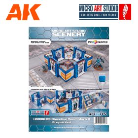 MICROH00106BLUE District 5 Objective Room Mark 3 PREPAINTED (blue)