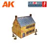 MICROH00126 WW2 Normandy Townhouse 2 PREPAINTED