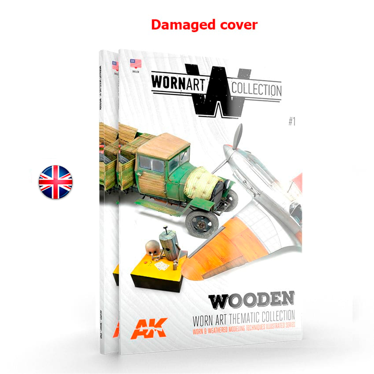 WORN ART COLLECTION 01 – WOODEN (Damaged cover)