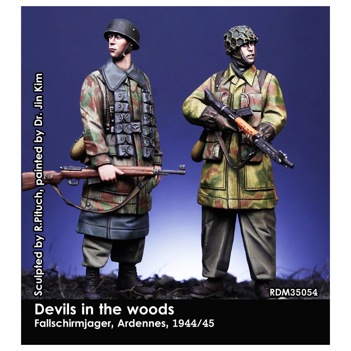 Devils in the woods, 1/35 2 figures set