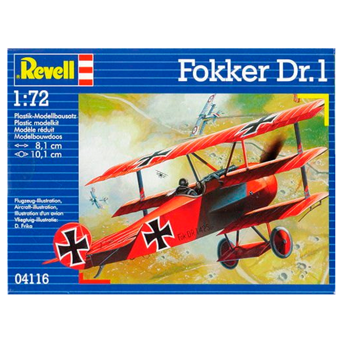 REVELL 1/72 Fokker Dr.1