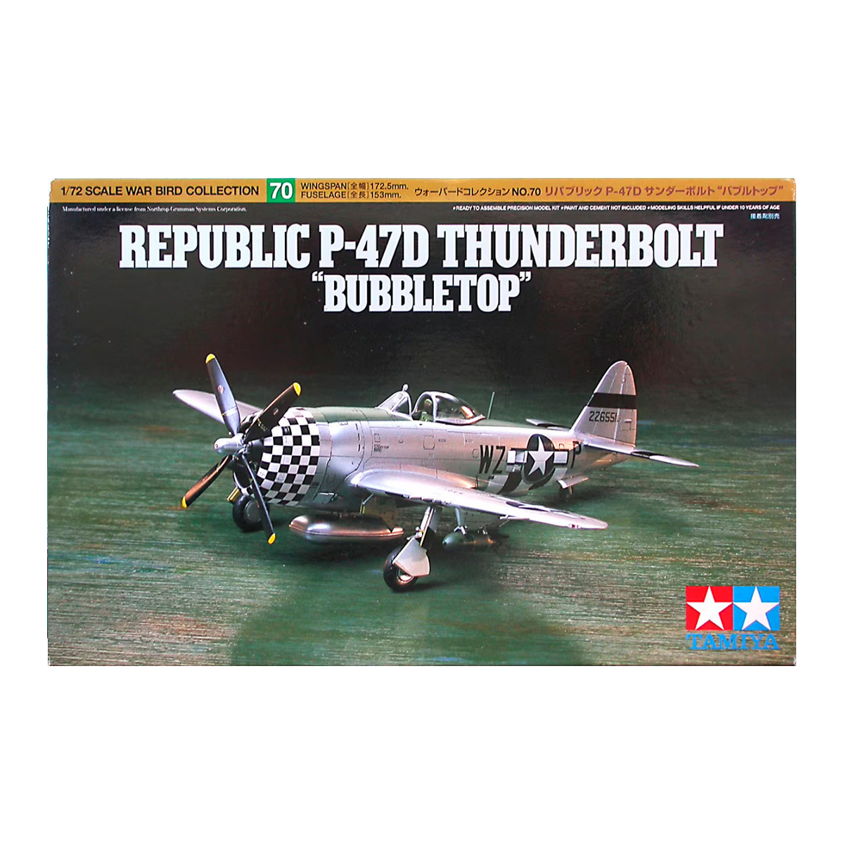 P-47D Thunderbolt -Bubbletop 1/72