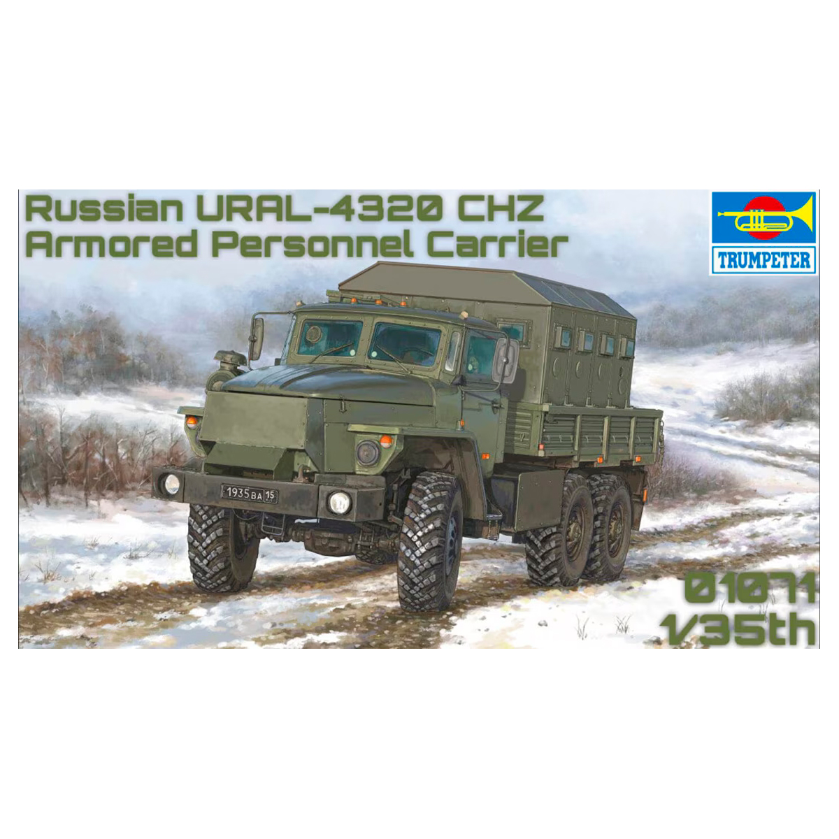 Russian Ural-4320 CHZ 1/35