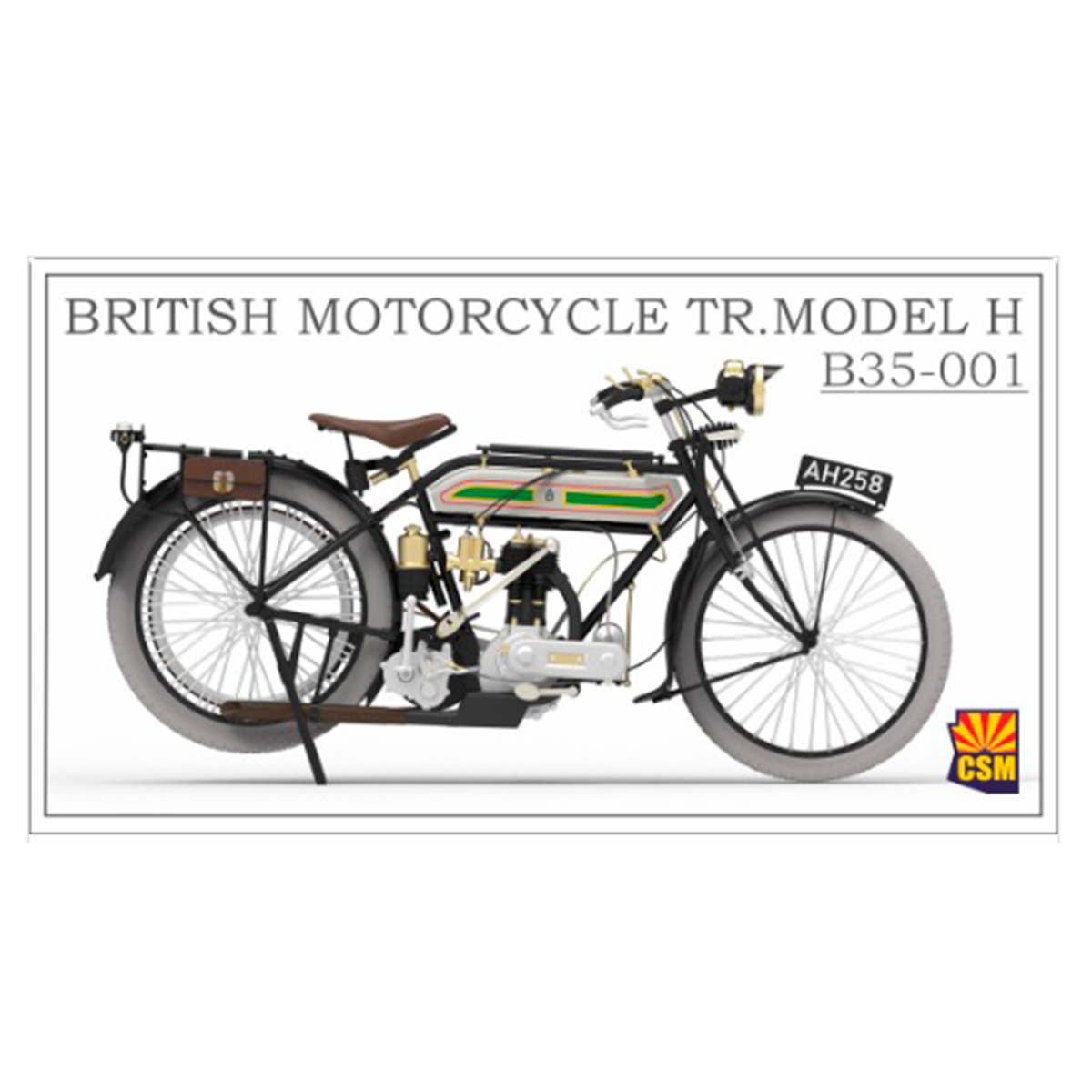 British Motorcycle Tr.Model H 1/35