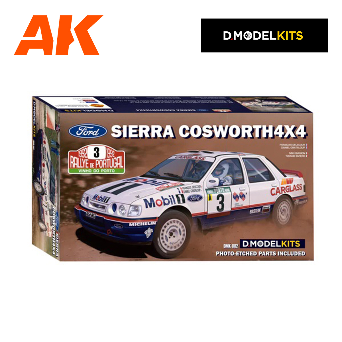 Ford Sierra Cosworth 4×4 Rally de Portugal 1991 1/24