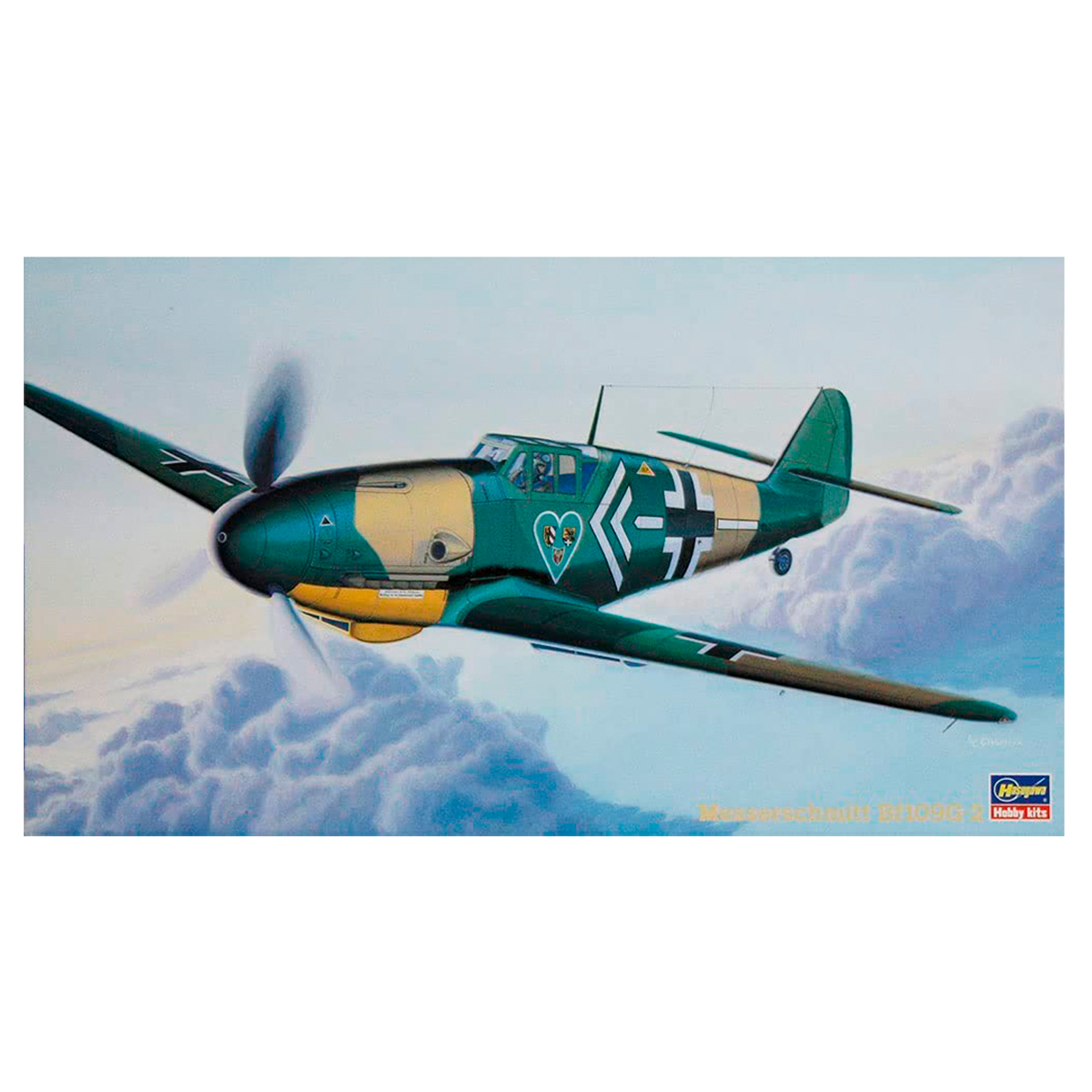 HASEGAWA 1/48 Messerschmitt Bf109G-2