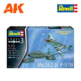 REV03711 Me262 & P-51B - Combat Set