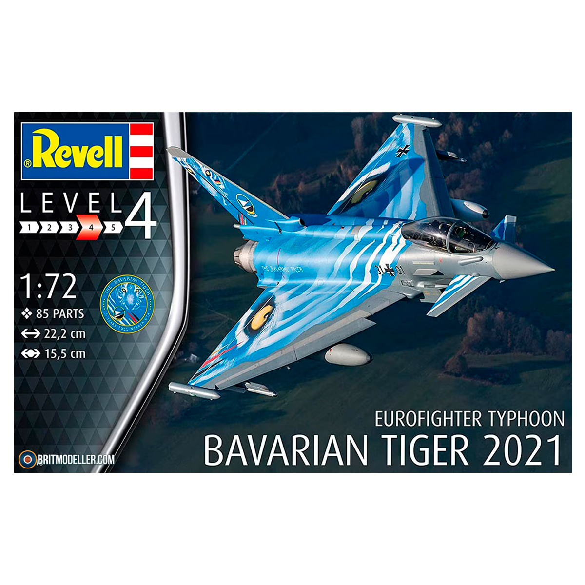 1/72 Eurofighter Typhoon Bavarian Tiger 2021